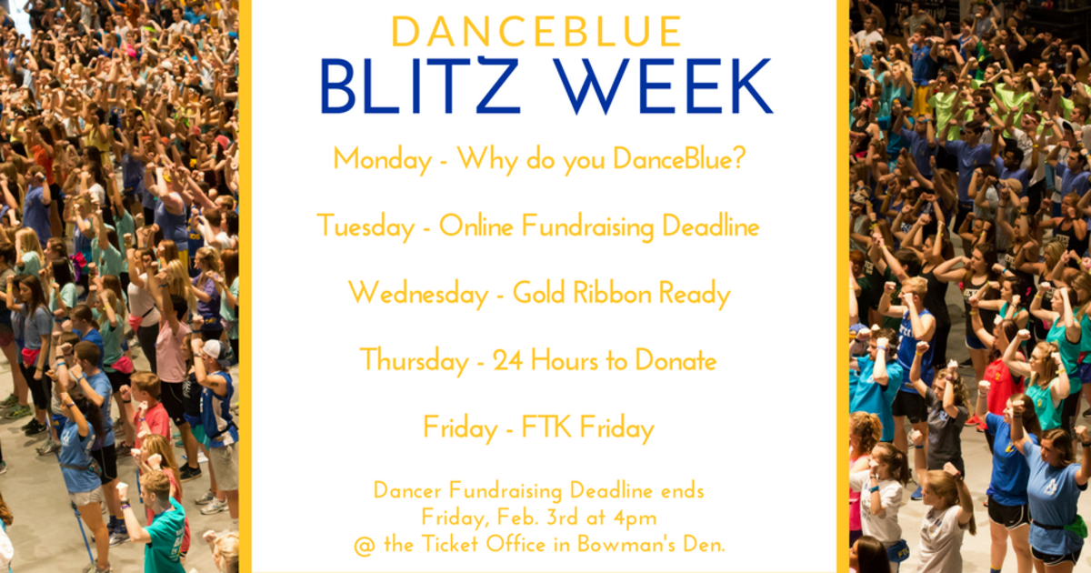 DanceBlue's Blitz Week is Back UKNow